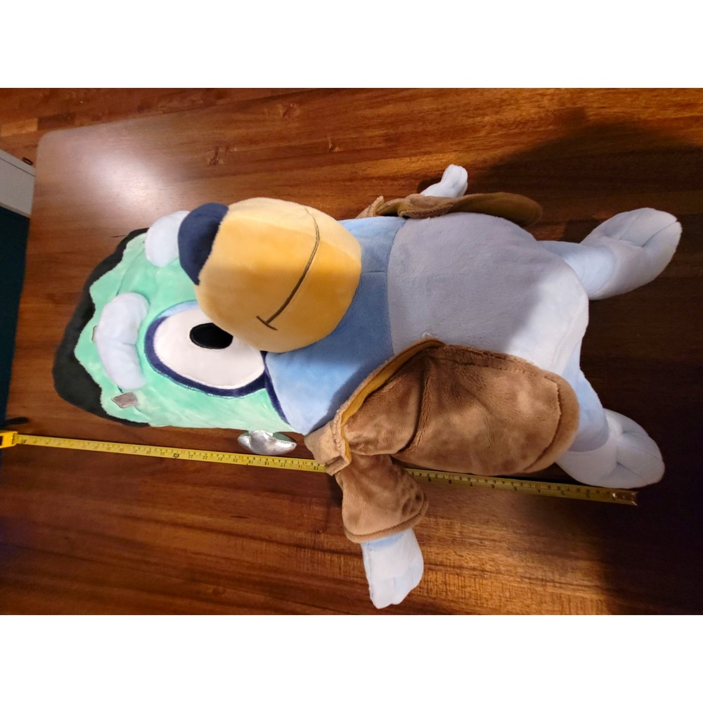 JUMBO HALLOWEEN BLUEY FRANKENSTEIN PLUSH 18 Inches